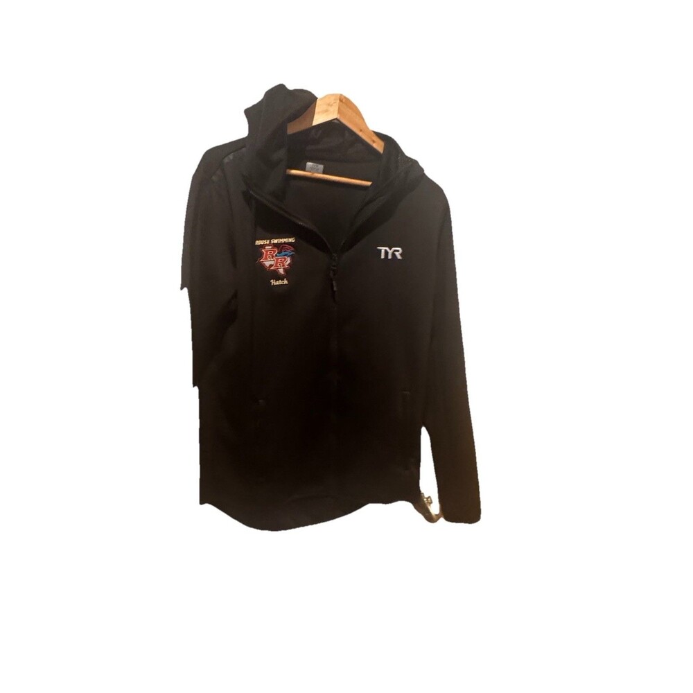 TYR Rouse Swimming Name “Hatch” Zip Up Jacket Size M